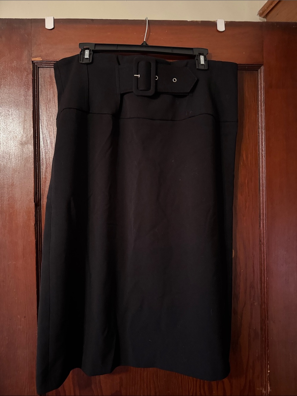 🖤✏️🌙🖤Grace Elements Black Pencil Skirt with Belt